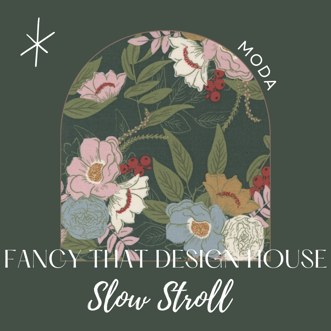 Slow Stroll Fat Eighth Bundle Designed hotsell by Fancy That Design for Moda Fabrics