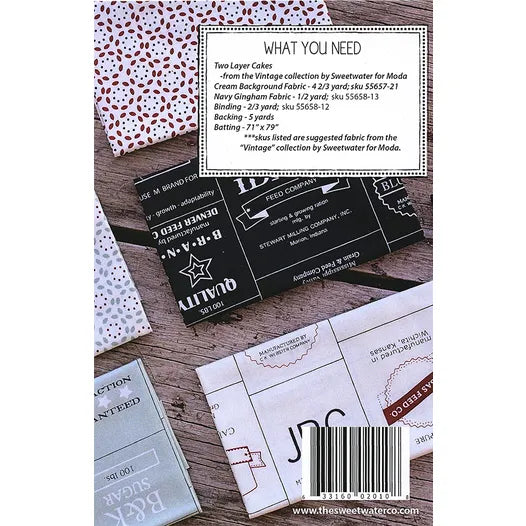 Chatterboxes Pattern Chatterbox Quilt Pattern by Sweetwater – SewitUp