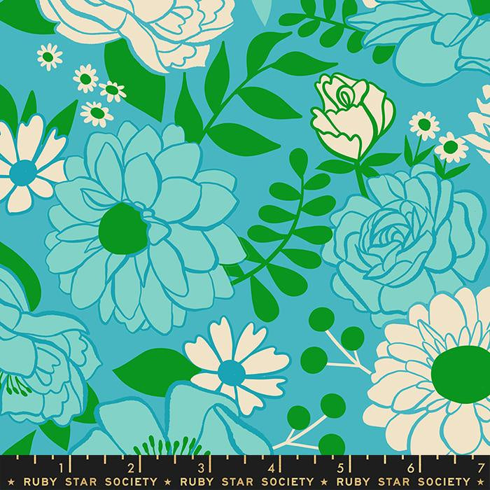 succulent fabric Rise And Shine, Morning Bloom in Succulent by Melody Miller of Ruby St – SewitUp