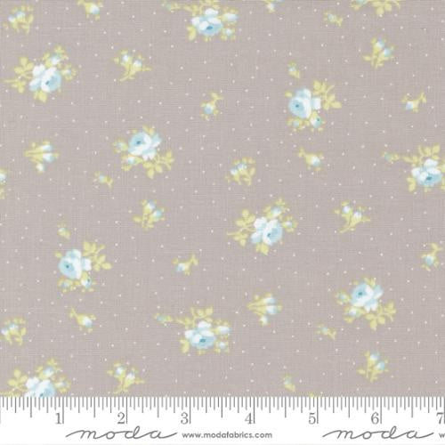 The Shores, Medium Floral in Pebble by Brenda Riddle Designs for Moda ...