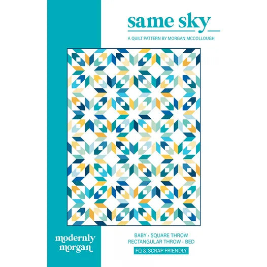 Same Sky Quilt Pattern by Modernly Morgan – SewitUp